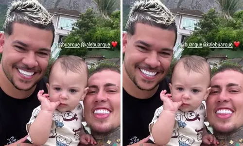 
				
					MC Daniel surge ao do filho de Bia Miranda e Buarque brinca: 'Tio'
				
				