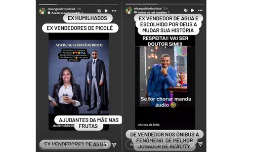 
				
					Mãe de Davi Brito se pronuncia sobre mudança na carreira do ex-BBB
				
				