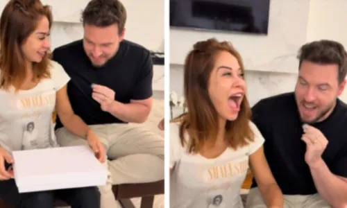 
				
					Maíra Cardi e Thiago Nigro revelam sexo do bebê que esperam; VÍDEO
				
				