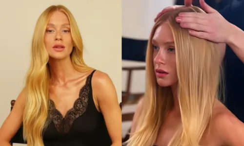 
					Marina Ruy Barbosa muda radicalmente o visual após 5 meses loira
				
				