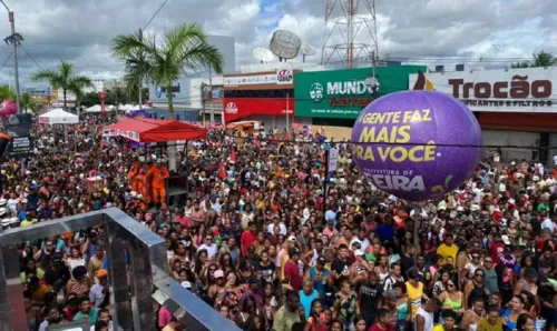 
				
					Micareta de Feira 2025: programação e horários desta quinta-feira (1º)
				
				