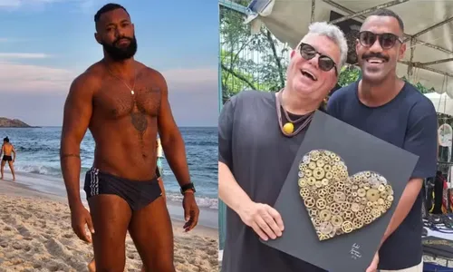 
				
					Milton Cunha chama atenção ao posar em foto rara com novo namorado
				
				