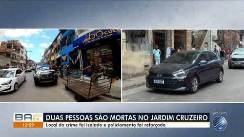 
				
					Namorados são mortos a tiros enquanto faziam compras em Salvador
				
				