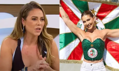 
				
					Paolla Oliveira tem reação exposta com Virginia na Grande Rio
				
				