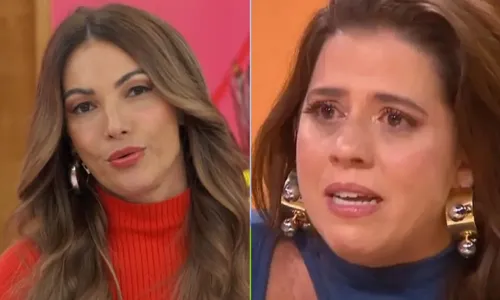 
				
					Patrícia Poeta chora e dedica 'Encontro' a Tati Machado: 'Dor'
				
				