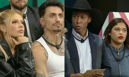 
				
					'Power Couple 2025': casal gera climão e trocam faíscas na estreia
				
				