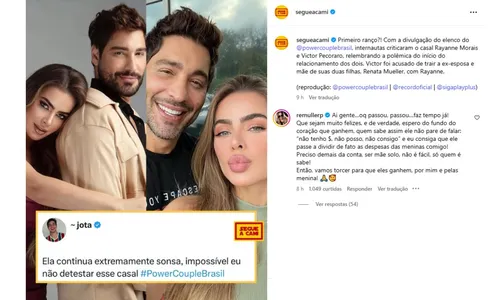 
				
					Power Couple 2025: ex de Victor Pecoraro revela torcida após traição
				
				