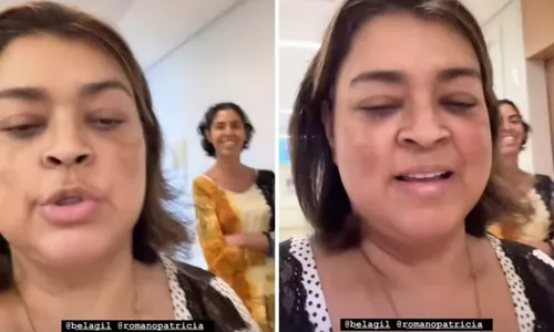 
				
					Preta Gil volta a andar em hospital e recebe novo apoio de irmã; vídeo
				
				