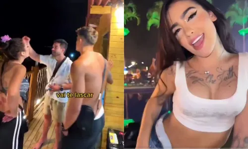 
				
					Rancho do Maia: 1º dia tem briga, eliminação e beijão de MC Mirella
				
				