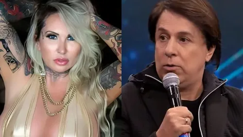 
				
					Sabrina Boing Boing choca Tom Cavalcante com tatuagem íntima ousada
				
				