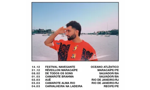 
				
					Silva divulga agenda de shows para o verão; veja datas em Salvador
				
				