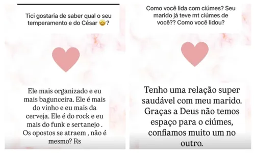 
				
					Ticiane Pinheiro abre o jogo de ciúmes de César Tralli
				
				