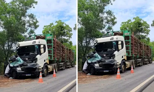 
				
					Três pessoas da mesma família morrem em acidente em estrada da Bahia
				
				