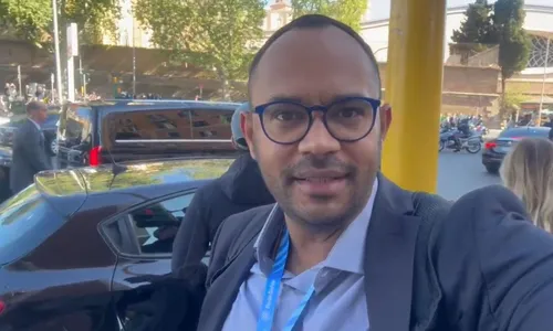 
				
					Vanderson Nascimento relata emoção em cobertura da despedida do Papa
				
				
