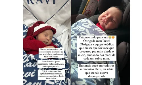 
				
					Viih Tube deixa hospital com o filho após internação e faz desabafo
				
				