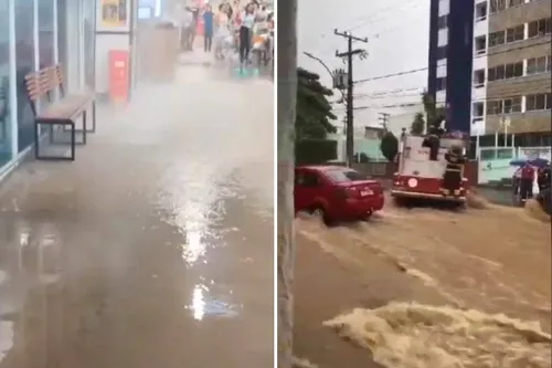 
				
					Chuva causa alagamentos e deslizamentos de terra em Salvador
				
				