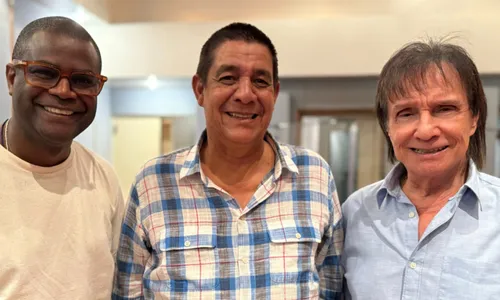 
				
					Zeca Pagodinho reencontra Roberto Carlos para programa da Globo
				
				