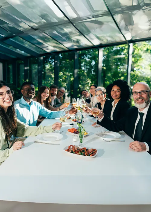 
				
					Confraternização de fim de ano no trabalho
				
				