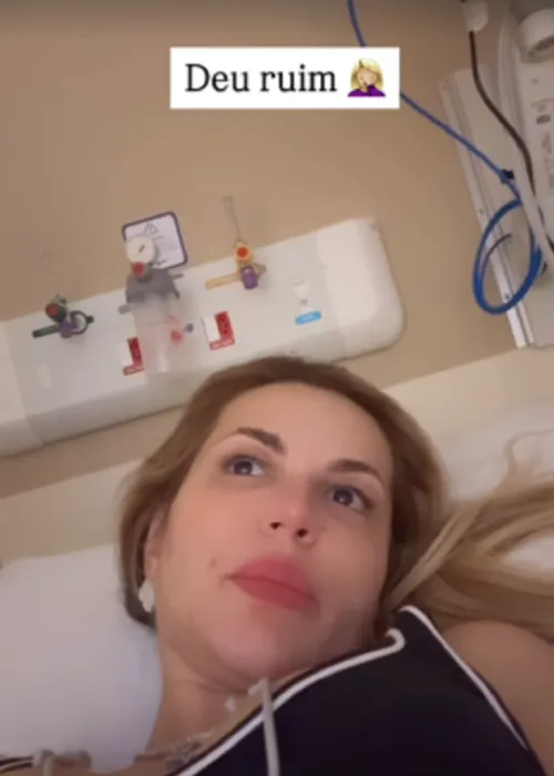 
				
					Deolane Bezerra vai parar no hospital após passar mal: 'Deu ruim'
				
				
