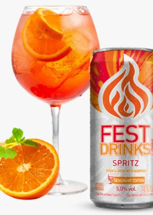 
				
					Fest Drinks by Itaipava lança bebida pronta no sabor Spritz
				
				