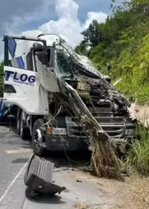 
				
					Motorista morre após perder a direção e carreta sair de pista na Bahia
				
				