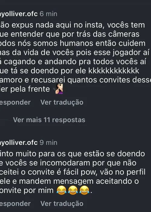 
				
					Talles Magno faz proposta a dançarina baiana e recebe toco
				
				