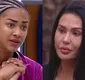 
                  BBB 25: Aline diz que Gracyanne tem 'a cara toda esticada' e faz piada