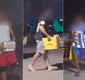 
                  Caminhão de cerveja tomba e é saqueado em Feira de Santana; VÍDEO