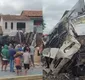 
                  Caminhão perde freio e causa destruição em cidade do interior da Bahia
