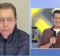 
                  Faustão aparece de surpresa no SBT e manda recado; veja
