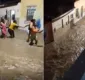 
                  Cidade da Bahia tem casas alagadas e transtornos devido às chuvas