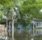 
                  Lauro de Freitas: rio transborda após chuvas atingirem Vila Nova
