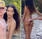 
                  Marina Sena choca com topless e ganha 'mão boba' de Juliano Floss