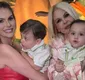 
                  Monique Evans faz as pazes com a filha após brigas e afastamento