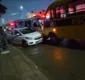 
                  Motorista de micro-ônibus escolar passa mal e atinge veículos na Bahia