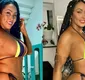 
                  Rosiane Pinheiro exibe antes e depois de lipoaspiração e choca web