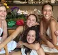 
                  'Vale Tudo': Paolla Oliveira promove encontro íntimo com protagonistas