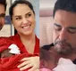 
                  Zezé Di Camargo surge em momento raro com nova filha e emociona web