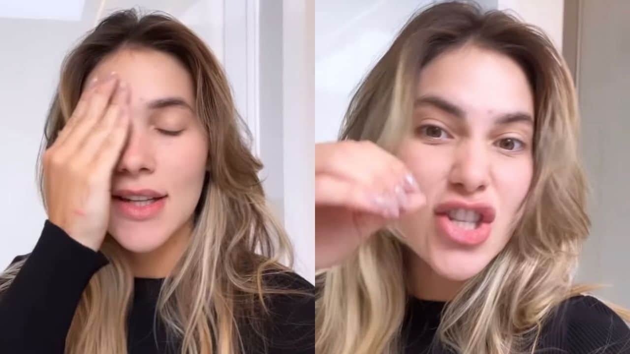 Virginia Fonseca toma susto com animal gigante nas coisas dos filhos