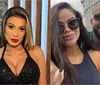 Andressa Urach é flagrada aos beijos com Nego Di e esposa; vídeo