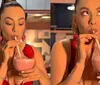 Aprenda como fazer o milk-shake de morango do amor da Bia Reis