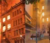Casarão pega fogo e atinge três prédios no centro de Salvador