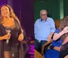 Daniela Mercury canta com filha e netas em festa de luxo e se emociona