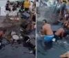 Embarcação naufraga durante show de banda em Salvador