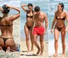 Ex-namorados, Bruna Marquezine e João Guilherme curtem praia juntos