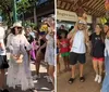 Filhos de Virginia e Zé Felipe roubam a cena durante viagem à Bahia