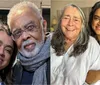 Gilberto Gil surge com mãe de Preta Gil em 1º Dia dos Pais sem cantora