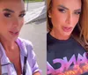 Nicole Bahls se impressiona em primeiro ensaio da Dança dos Famosos