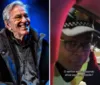 Policial beija Caetano Veloso em blitz e esposa do cantor reage; VÍDEO