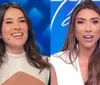 Rebeca Abravanel chama atenção ao repetir roupa de Patricia no SBT